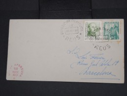 ESPAGNE - Enveloppe De Reus ( Obl Exposition Philatélique) En 1950  -  à Voir P7330 - 1931-50 Covers