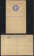 INDE - INDIA - QV / ENTIER POSTAL - ENVELOPPE POUR RECOMMANDE (ref 6483) - 1882-1901 Imperium