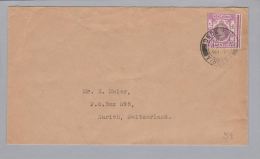 Asien China Hongkong 1938-04-02 Brief 25C. Nach Zürich - Briefe U. Dokumente