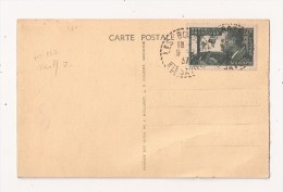 N° 337 Seul Sur Carte Des HOUCHES 1937 - Autres & Non Classés