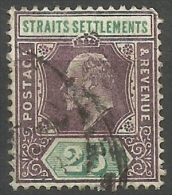 Straits Settlements - 1903 King Edward VII 25c  Dark Purple & Green    Sc 99 - Straits Settlements