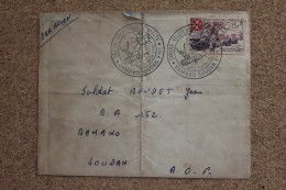 Enveloppe Affranchie A.O.F Pour Bamako Oblitération Ordre Souverain De Malte Soudan Lutte Contre La Lèpre - Brieven En Documenten