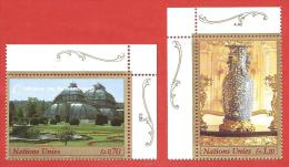 ONU - NAZIONI UNITE GINEVRA MNH 1998 - World Heritage Sites Palace Gardens Schönbrunn - 0,70 + 1,10 Fr. - NT-GE 352-353 - Unused Stamps