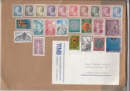 2384FM- GREAT DUKE JEAN, COACH, CASTLE, COINS, PERSONALITIES, CAMERA, UE, STAMPS ON COVER, 1979, LUXEMBOURG - Covers & Documents