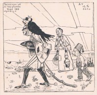 Guerre 1914-18, Yzer 1915- Belgique - Illustrateur A. Ysebaert, Guillaume II, Turquie.. - 3 Scans - Oorlog 1914-18