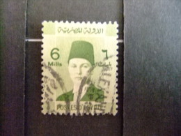 EGIPTO - EGYPTE - EGYPT - UAR - 1937 - 44 EFFIGIE DU ROI FAROUK Yvert & Tellier Nº 191 A º FU - Oblitérés