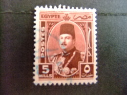 EGIPTO - EGYPTE - EGYPT - UAR - 1944 -46 - EFFIGIE DU ROI FAROUK 1º - Yvert & Tellier Nº 227 º FU - Usati