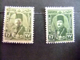 EGIPTO - EGYPTE - EGYPT - UAR - 1944 -46 - EFFIGIE DU ROI FAROUK 1º - Yvert & Tellier Nº 230 º FU - Usati