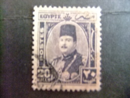 EGIPTO - EGYPTE - EGYPT - UAR - 1944 -46 - EFFIGIE DU ROI FAROUK 1º - Yvert & Tellier Nº 231 º FU - Gebruikt