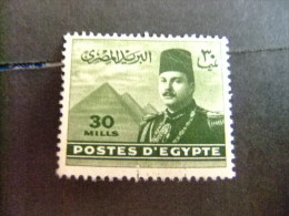 EGIPTO - EGYPTE - EGYPT - UAR - 1947 -48 - EFFIGIE DU ROI FAROUK 1º - Yvert & Tellier Nº 256 º FU - Usati