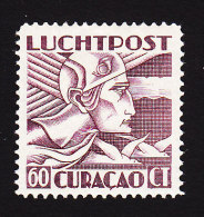 Curacao, Scott #C13, Mint Hinged, Allegory Of Flight, Issued 1931 - Curaçao, Antilles Neérlandaises, Aruba