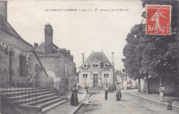 BEAUMONT LA RONCE AVENUE DE LA MAIRIE - Beaumont-la-Ronce