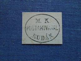 Hungary  -M.K. Postahivatal  BUDÁN (Buda)  Ca 1870's  -  Handstamp  X6.15 - Storia Postale