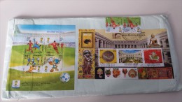 India Molkata Indian Museum Fifa Soccer Football Ms Mini-sheet 2014 Used On Cover Registered Letter - Lettres & Documents