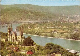 REMAGEN- APOLLINARISKIRCHE MIT BLICK AUF UNKEL - Remagen