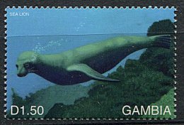 (cl. 8 - P7) Gambie ** N° 2895 (ref. Michel Au Dos) - Lion De Mer - - Gambia (1965-...)