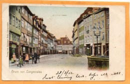 Gruss Aus Langensalza 1902 Postcard - Bad Langensalza