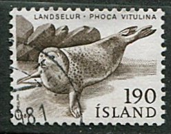 (cl. 8 - P11) Islande Ob N° 513 (ref. Michel Au Dos) - Phoque - - Unused Stamps