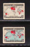 Canada 1898 Map Of British Empire Mint Hinged / MNH - Nuevos