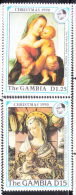 Gambia 1990 Christmas 2v MNH - Gambia (1965-...)