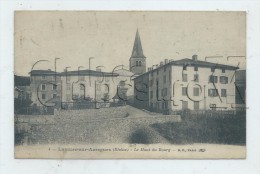 Lamure-sur-Azergues (69) : Vue Générale Du Quartier De L'église Du Haut Bourg En 1910 PF. - Lamure Sur Azergues