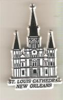 MAGNET ETATS UNIS LOUISIANE LOUISIANA NEW ORLEANS CATHEDRALE ST LOUIS - Tourism