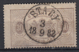ZWEDEN - Michel - 1874 - Nr 9A (T/D 14) - Gest/Obl/Us - Service