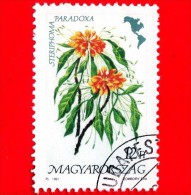 UNGHERIA - MAGYAR - 1991 - Flora D´America  - Fiori - Flowers - Steriphoma Paradoxa - 12 - Unused Stamps