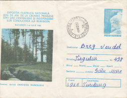 23224- ARCHAEOLOGY, GRADISTEA MUNCELULUI DACIAN VILLAGE RUINS, COVER STATIONERY, 1980, ROMANIA - Archéologie