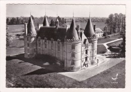 GENÇAY : "En Avion Au-dessus De ...."  Le Château De La Roche - Gencay
