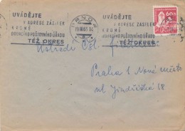 J3137 - Czechoslovakia (1963) Brno 2: Indicate The Address Of Postal Consignments ... Also District - Geography