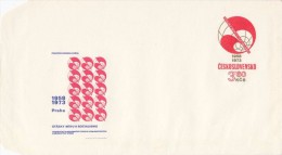 Czechoslovakia / Postal Stationery (1973) The Magazine "Issues Of Peace And Socialism" 1958-1973 (I7616) - Natura