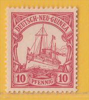 MiNr. 9  X (Falz)  Deutschland Deutsche Kolonie Deutsch-Neuguinea - German New Guinea