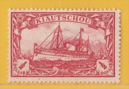 MiNr. 24 B X (Falz)  Deutschland Deutsche Kolonie Kiautschou - Kiaochow