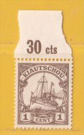 MiNr. 28 OR Xx  Deutschland Deutsche Kolonie Kiautschou - Kiauchau