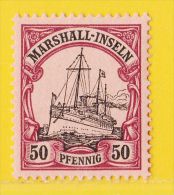MiNr. 20 Xx  Deutschland Deutsche Kolonie Marshall-Insel - Marshall