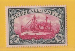 MiNr. 25 Xx  Deutschland Deutsche Kolonie Marshall-Insel - Marshall-Inseln