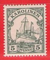 Nr. 8 Xx  Deutschland Deutsche Kolonie Karolinen - Isole Caroline
