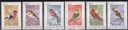 Yugoslavia 1968. Fauna-Birds, MNH(**) Mi 1274/79 - Neufs