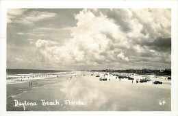245945-Florida, Daytona Beach, RPPC, Scenic View, Autos On The Sand, Photo No 64 - Daytona