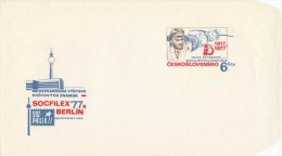Czechoslovakia / Postal Stationery (1977) 60th Anniversary Of Great October Socialist Revolution (V. I. Lenin) (I7635) - WW1