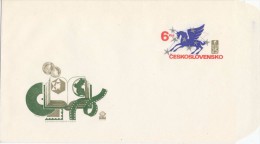 Czechoslovakia / Postal Stationery (1978) Company Foreign Trade ARTIA 1953-78 (I7641) Logo ARTIA: Pegasus - Mythologie