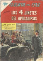 12044 MAGAZINE REVISTA MEXICANAS COMIC CLASICOS DEL CINE LOS 4 JINETES DEL APOCALIPSIS Nº 77 AÑO 1962 ED SEA NOVARO - Cómics Antiguos