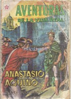 12074 MAGAZINE REVISTA MEXICANAS COMIC AVENTURAS DE LA VIDA REAL ANASTASIO AQUINO Nº 64 AÑO 1961 ED ER NOVARO - Fumetti Antichi