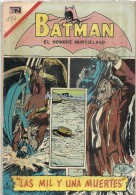 12097 MAGAZINE REVISTA MEXICANAS COMIC BATMAN EL HOMBRE MURCIELAGO LAS MIL Y UNA MUERTES Nº 550 AÑO 1970 ED EN NOVARO - Cómics Antiguos