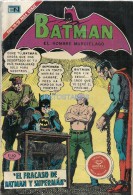 12098 MAGAZINE REVISTA MEXICANAS COMIC BATMAN EL FRACASO DE BATMAN Y SUPERMAN Nº 574 AÑO 1971 ED EN NOVARO - Old Comic Books