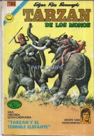 12126 MAGAZINE REVISTA MEXICANAS COMIC TARZAN DE LOS MONOS Y EL TERRIBLE ELEFANTE Nº 312 AÑO 1972 ED EN NOVARO - Old Comic Books