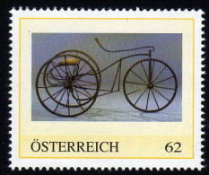 ÖSTERREICH 2011 ** Damendreirad Um 1870 - PM Personalized Stamp MNH - Sellos Privados