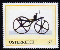 ÖSTERREICH 2011 ** Laufrad Adam Burg & Sohn Um 1820 - PM Personalized Stamp MNH - Personalisierte Briefmarken