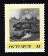 ÖSTERREICH 2007 ** Lokomotive DB 10001 - PM Personalized Stamps - MNH - Timbres Personnalisés
